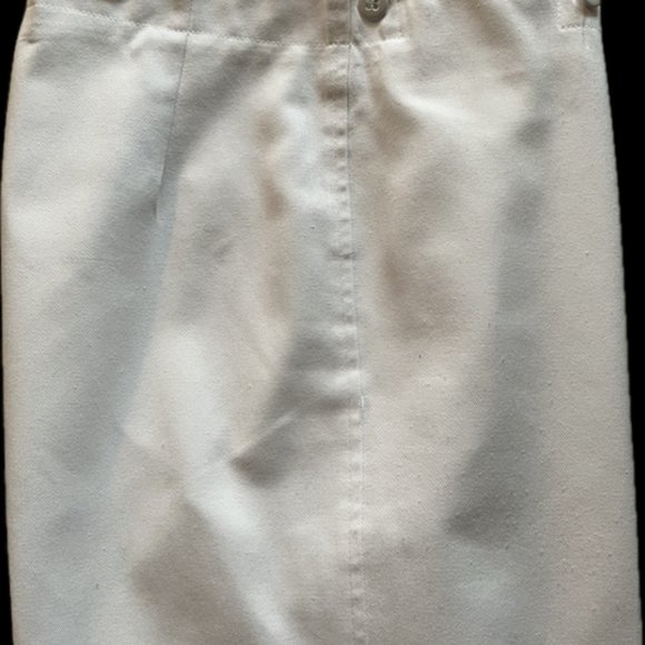 The Citadel White High Waisted Trousers - Picture 3 of 4